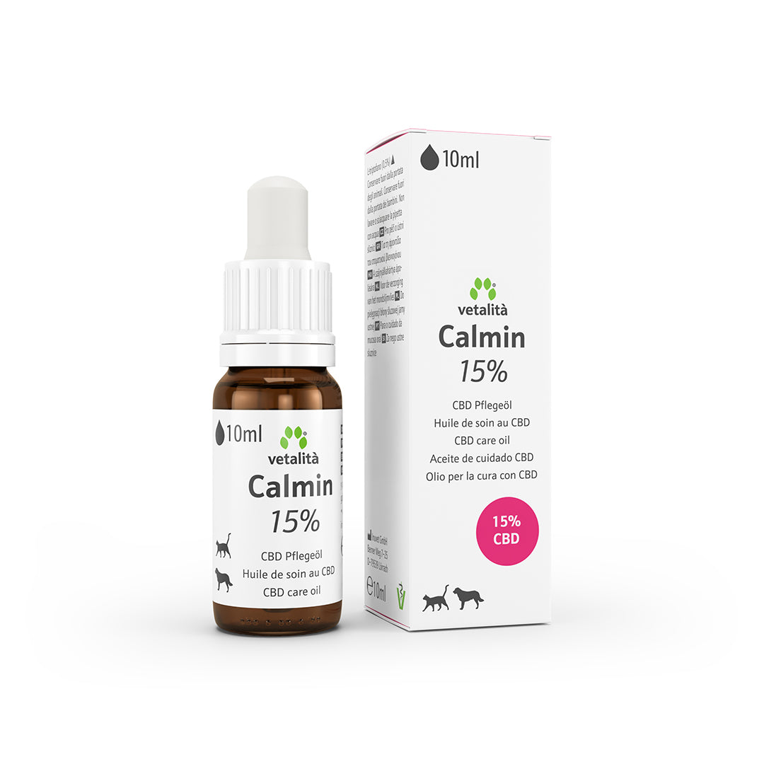 Calmin olio per la cura con CBD al 15%